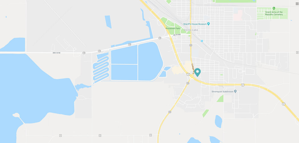 Fireside Inn & Suites Map